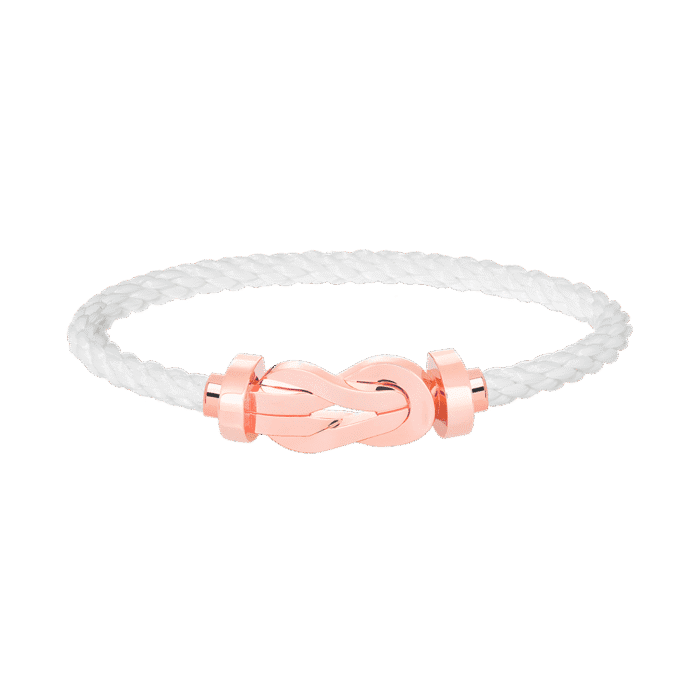 【Valeron Jewelry】CHANCE LARGE 8 FIGURE BUCKLE NO DIAMOND BRACELET ROSE GOLD - Image 11
