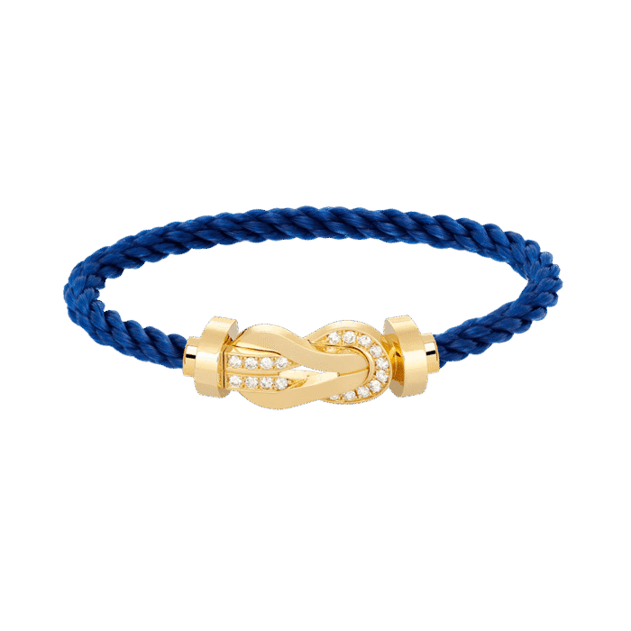 【Valeron Jewelry】CHANCE LARGE 8 FIGURE BUCKLE HALF DIAMOND BRACELET GOLD - Image 9