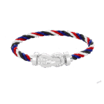 【Valeron Jewelry】CHANCE LARGE 8 FIGURE BUCKLE HALF DIAMOND BRACELET SILVER - Image 6