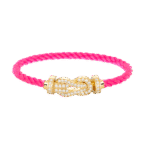 【Valeron Jewelry】CHANCE LARGE 8 FIGURE BUCKLE FULLDIAMOND BRACELET GOLD - Image 10