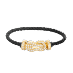 【Valeron Jewelry】CHANCE LARGE 8 FIGURE BUCKLE FULLDIAMOND BRACELET GOLD - Image 8