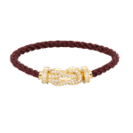 【Valeron Jewelry】CHANCE LARGE 8 FIGURE BUCKLE FULLDIAMOND BRACELET GOLD - Image 4