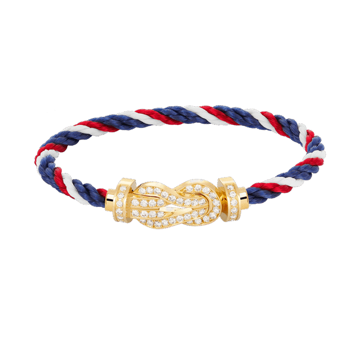 【Valeron Jewelry】CHANCE LARGE 8 FIGURE BUCKLE FULLDIAMOND BRACELET GOLD - Image 7