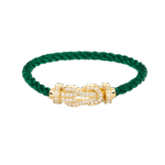 【Valeron Jewelry】CHANCE LARGE 8 FIGURE BUCKLE FULLDIAMOND BRACELET GOLD - Image 11