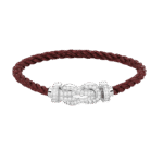 【Valeron Jewelry】CHANCE LARGE 8 FIGURE BUCKLE FULL DIAMOND BRACELET SILVER - Image 4