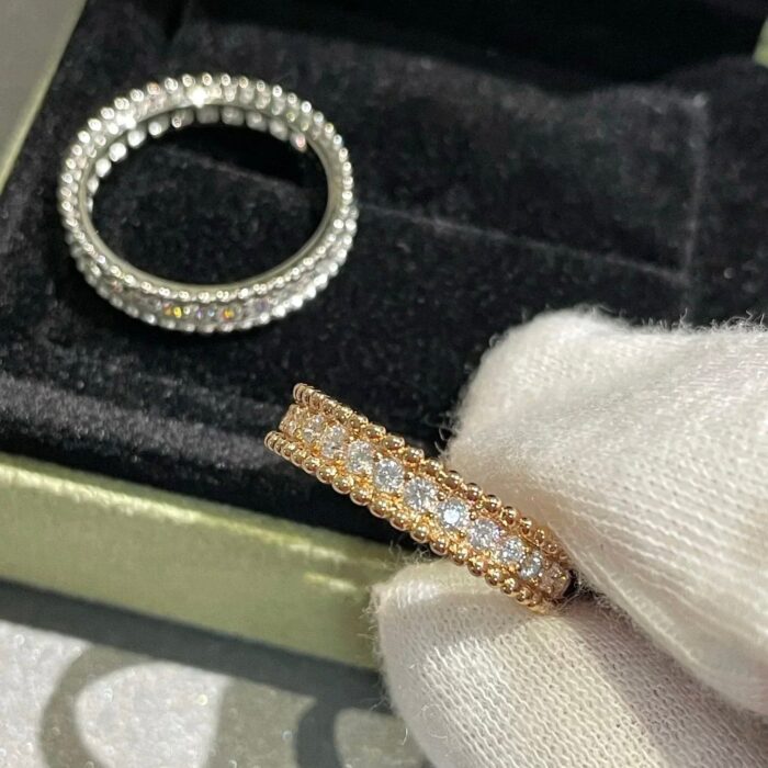 【Valeron Jewelry】PERLEE DIAMOND ROSE GOLD RING - Image 8