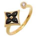 【Valerone Jewelry】STAR 1 DIAMOND OPEN RING - Image 2