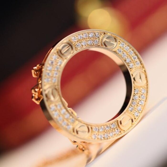 【Valleron Jewelry】LOVE NECKLACE ADJUSTABLE ROSE GOLD - Image 4