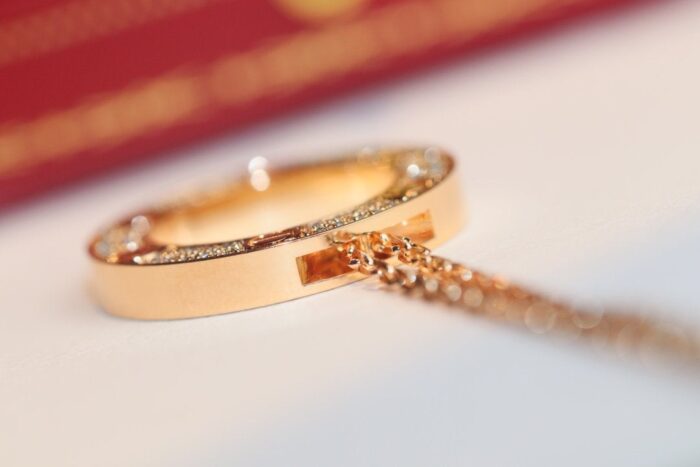 【Valleron Jewelry】LOVE NECKLACE ADJUSTABLE ROSE GOLD - Image 6