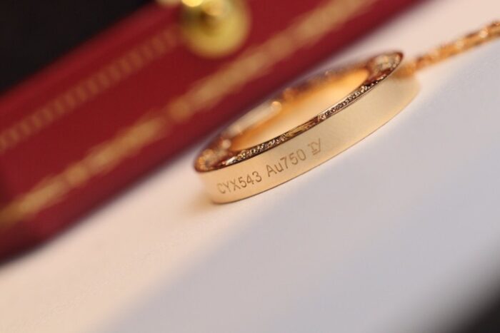 【Valleron Jewelry】LOVE NECKLACE ADJUSTABLE ROSE GOLD - Image 8