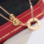 【Valleron Jewelry】LOVE NECKLACE ADJUSTABLE ROSE GOLD 2 DIAMOND - Image 2