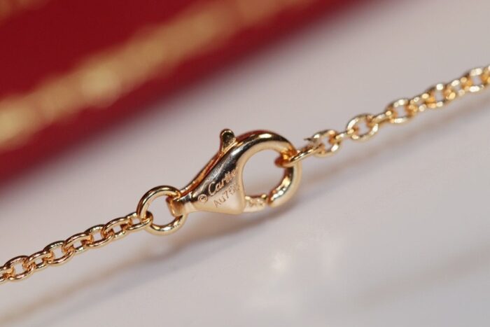 【Valleron Jewelry】LOVE NECKLACE PINK GOLD AND SILVER - Image 8