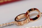 【Valleron Jewelry】LOVE NECKLACE PINK GOLD AND SILVER - Image 10