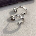 【Valeron Jewelry】LOVE EARRINGS 2.65MM SILVER