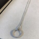 【Valleron Jewelry】JUSTE NECKLACE SILVER DIAMONDS - Image 4