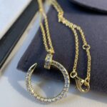 【Valleron Jewelry】JUSTE NECKLACE GOLD DIAMONDS