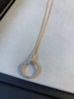 【Valleron Jewelry】JUSTE NECKLACE PINK GOLD DIAMONDS - Image 3