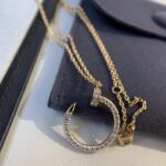 【Valleron Jewelry】JUSTE NECKLACE PINK GOLD DIAMONDS - Image 5