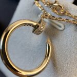 【Valleron Jewelry】JUSTE NECKLACE PINK GOLD - Image 5