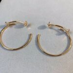 【Valeron Jewelry】JUSTE EARRINGS GOLD DIAMONDS 1.8MM - Image 4