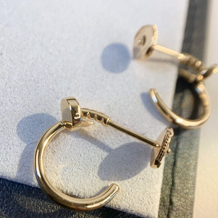 【Valeron Jewelry】JUSTE EARRINGS PINK GOLD - Image 5