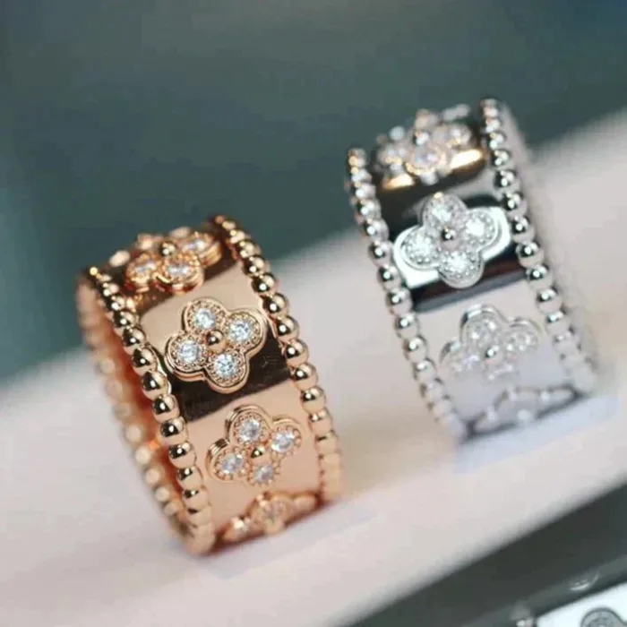 【Valeron Jewelry】CLOVER KALEIDOSCOPE RING 10MM - Image 4