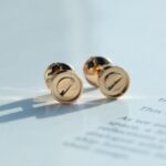 【Valeron Jewelry】LOVE EARRINGS PINK GOLD 10MM