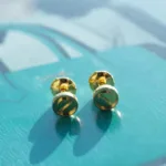 【Valeron Jewelry】LOVE EARRINGS GOLD 10MM - Image 9