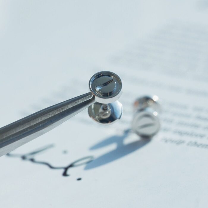 【Valeron Jewelry】LOVE EARRINGS SILVER 10MM - Image 9