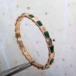【Valeron Jewelry】SERPENTI BRACELET PINK GOLD MALACHITE - Image 3