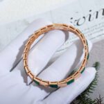 【Valeron Jewelry】SERPENTI BRACELET PINK GOLD MALACHITE - Image 5