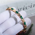 【Valeron Jewelry】SERPENTI BRACELET PINK GOLD MALACHITE - Image 6