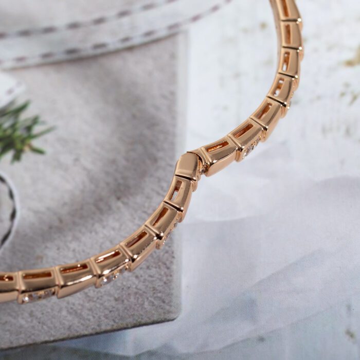 【Valeron Jewelry】SERPENTI BRACELET PINK GOLD DIAMOND - Image 8