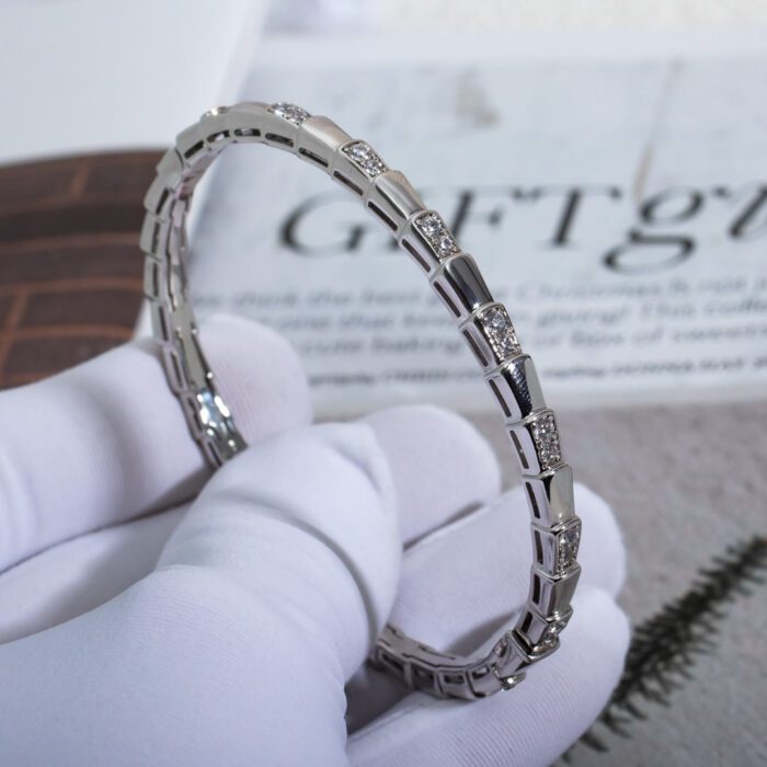【Valeron Jewelry】SERPENTI BRACELET SILVER DIAMOND - Image 3