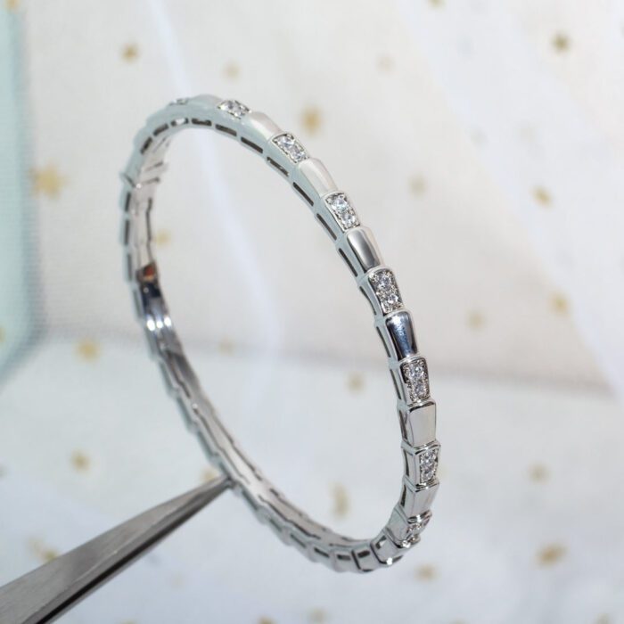 【Valeron Jewelry】SERPENTI BRACELET SILVER DIAMOND - Image 5