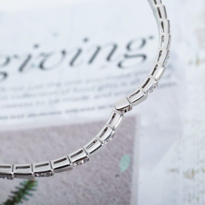 【Valeron Jewelry】SERPENTI BRACELET SILVER DIAMOND - Image 8