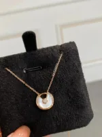 【Valleron Jewelry】AMULETTE ROSE GOLD MOP NECKLACE - Image 6