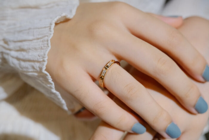 【Valeron Jewelry】LOVE RING 2.65MM DIAMOND - Image 6