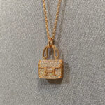 【Valleron Jewelry】CONSTANCE PEDANT DIAMOND NECKLACE - Image 5