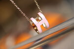【Valleron Jewelry】POP H PEDANT PINK GOLD - Image 7