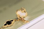 【Valeron Jewelry】CLOVER EARRINGS GOLD ONYX MOP 3 MOTIF - Image 4