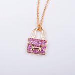 【Valleron Jewelry】CONSTANCE PEDANT PURPLE DIAMOND NECKLACE