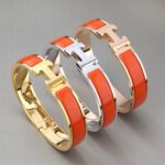 【Valerone Jewelry】H ORANGE BRACELET