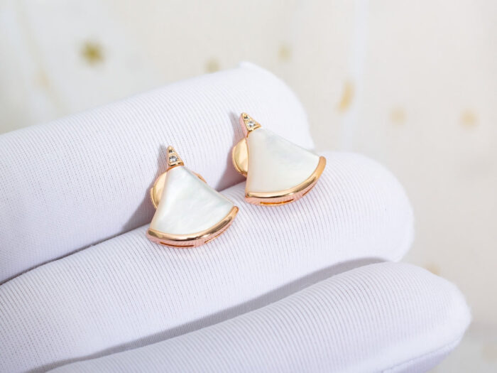 【Valeron Jewelry】DIVAS DREAM EARRINGS PINK GOLD - Image 9