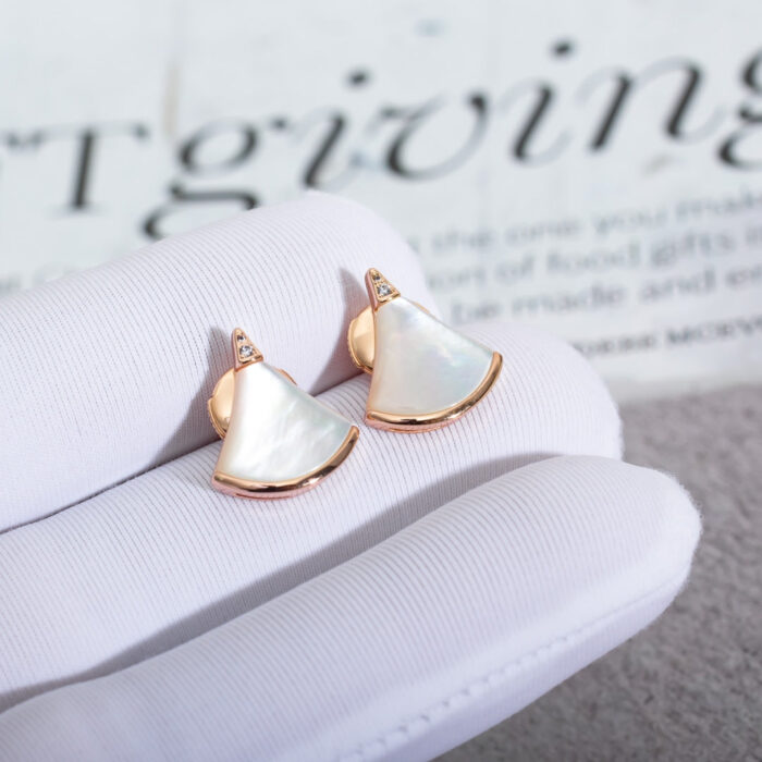 【Valeron Jewelry】DIVAS DREAM EARRINGS PINK GOLD - Image 5
