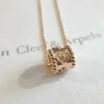 【Valleron Jewelry】PERLEE PEDANT NECKLACE GOLD / ROSE GOLD - Image 4
