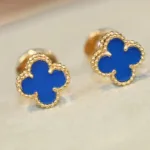 【Valeron Jewelry】CLOVER MINI 9.5MM TURQUOISE EARRINGS - Image 3