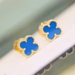 【Valeron Jewelry】CLOVER MINI 9.5MM TURQUOISE EARRINGS - Image 6