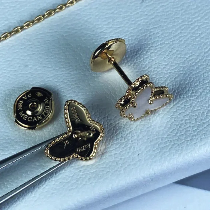 【Valeron Jewelry】SWEET BUTTERFLY MOP EARSTUDS - Image 8