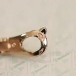 【Valeron Jewelry】CLOVER MEDIUM 1 MOTIFS FUll DIAMOND EARRINGS - Image 5